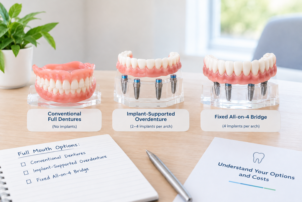 full mouth dental implants cost