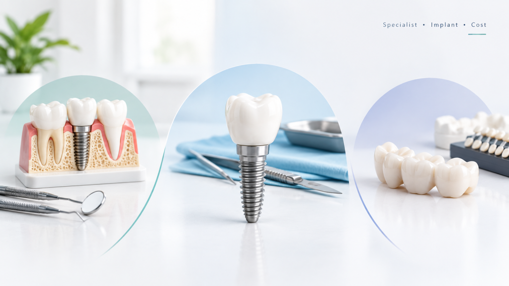 Prosthodontist vs Periodontist vs Oral Surgeon: Does the Specialist Change the Price?